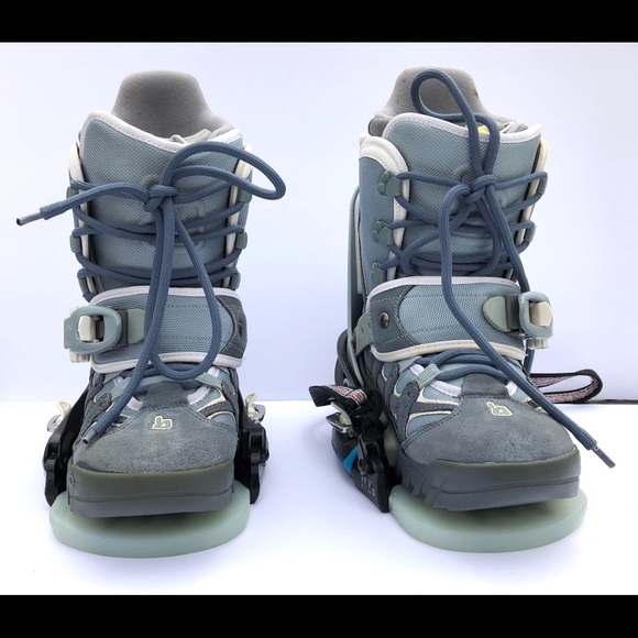 BURTON Snowboard Boot+Binding, Women’s size 6